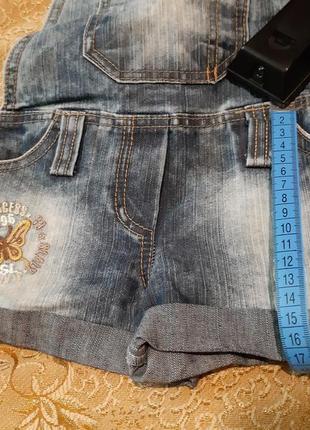 Комбинезон, шорты джинсовые3 фото