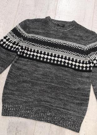 Фирменный мужской свитер мирер кофта