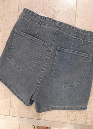 Фирменные джинсовые шорты2 фото