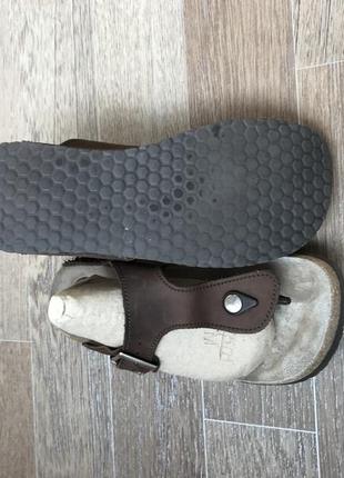 Кожаные ортопедические босоножки сандалии . носила на 24,5 см3 фото