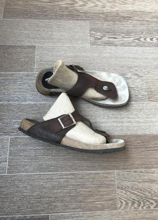 Кожаные ортопедические босоножки сандалии . носила на 24,5 см6 фото