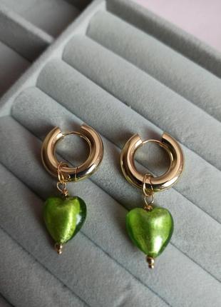 Серьги сережки ретро винтаж