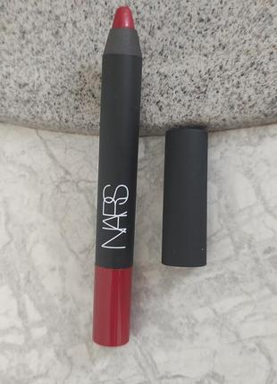 Матова помада nars lip pencil