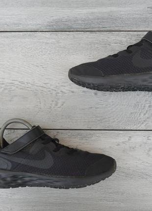 Nike детские спортивные кроссовки черного цвета оригинал 34 размер