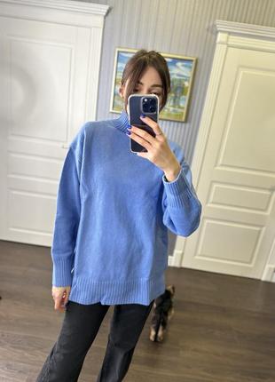 Голубой свитер h&amp;m2 фото