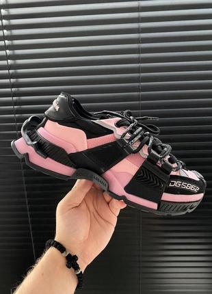 Жіночі кросівки  space black pink / smb1 фото