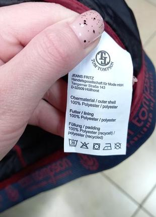Куртка від tom tompson.