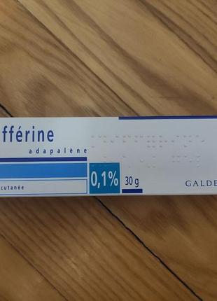 Дифферин гель 0,1% (адапалене/adapalene) differine gel 30 гр, лікування акне. термін до 20251 фото
