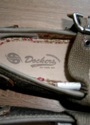 Молодіжні спортивні туфлі з текстилю. dockers7 фото