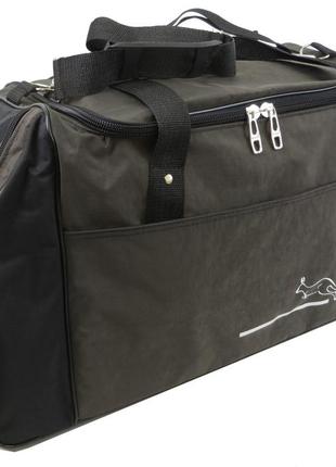Дорожно-спортивная сумка wallaby 59 л хаки с черным 447-4