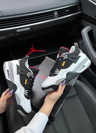 🔥женские кроссовки air jordan 4 retro un/la