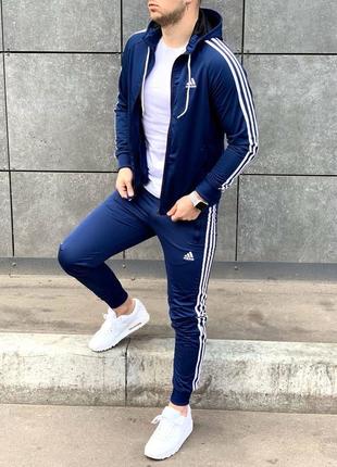 Костюмы адидас с капюшоном