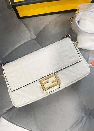 Сумка люкс якість натуральна шкіра в стилі fendi🔝