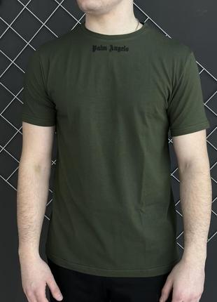 Футболка хакі palm angels rd188