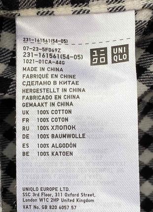 Байкова фланелева сорочка uniqlo5 фото