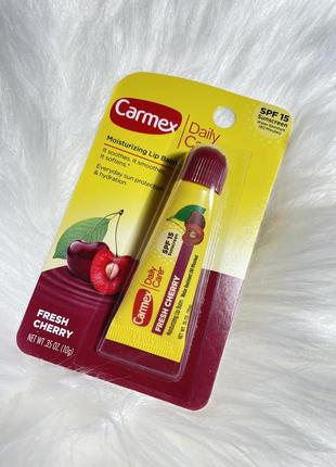 Бальзам вишня carmex fresh cherry lip balm1 фото