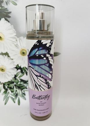 Мист (парфюмированный спрей) для тела butterfly от bath and body works