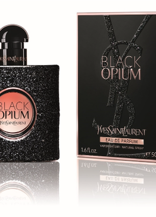 Парфюмерная вода yves saint laurent black opium1 фото