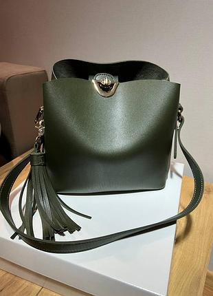 Мягкая сумка цвета хаки