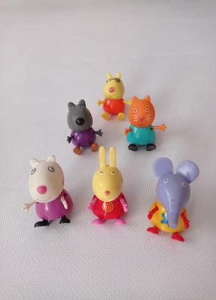 Peppa pig. друзі свинки пеппи.