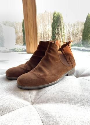 Черевики замш