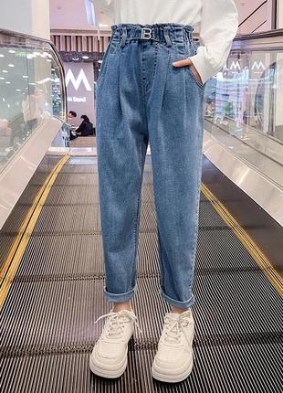 Стильные весенние джинсы для девочек