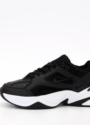 Кроссовки nike m2k tekno black white (найк м2к текно черно-белые) мужские и женские размеры3 фото