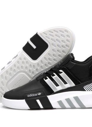 Чоловічі кросівки adidas eqt equipment termo black white (адідас ект чорно-білі )4 фото