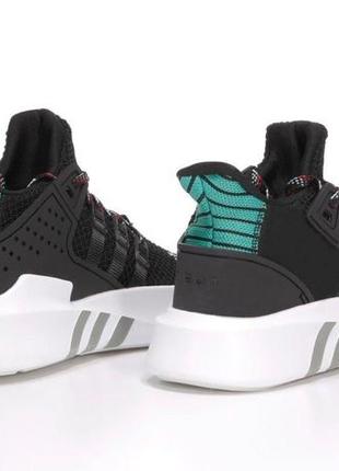 Чоловічі кросівки adidas eqt equipment termo black white (адідас ект чорно-білі )8 фото