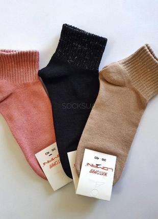Жіночі шкарпетки з люрексом4 фото