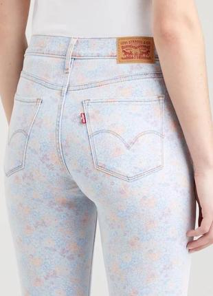Женские эластичные джинсы levi's5 фото