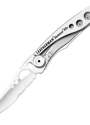 Складаний ніж leatherman skeletool kbx сріблястий tan (832382)