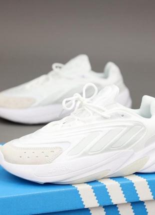 Кроссовки adidas ozelia (белые летние кроссовки адидас)  женские