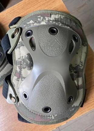 Наколенники и налокотники тактические военные, ударопрочный защитный комплект для рук и ног, турция, sl21