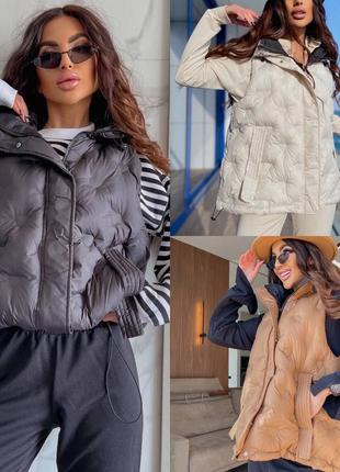 Об’ємна жилетка