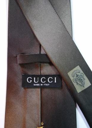 Оригинальный галстук бренда guccii3 фото