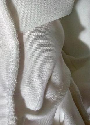 Трендовая белая короткая приталенная юбка спідниця от missguided размер m8 фото