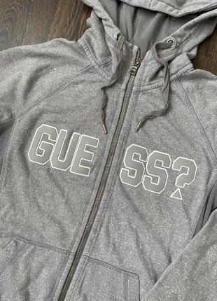 Женское зип худи guess оригинал с капюшоном3 фото