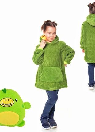 Худі для дітей huggle pets hoodie, 3 в 1 жіноча толстовка з капюшоном , іграшка, подушка2 фото