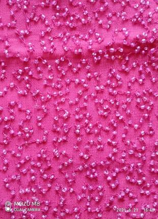 (420) красивая расшитая бисером  вискозная  майка/ блуза kaleidoscope/размер 228 фото