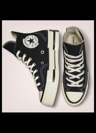 Кеди converse chuck 70 plus black2 фото