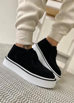 ♥️ шикарные замшевые туфли лоферы