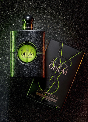 Парфумерна вода yves saint laurent black opium illicit green3 фото