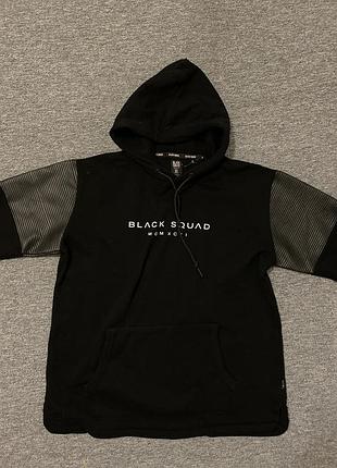 Толстовка черная унисекс 2