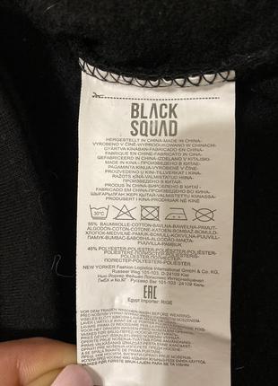 Толстовка черная унисекс 4