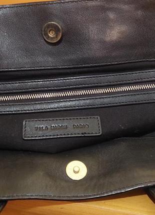 Женская кожаная сумка шопперка tila march.2 фото