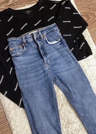 Джинсы zara 34р.