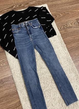 Джинсы zara 34р.