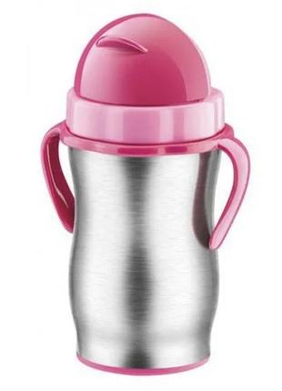 Термос tescoma bambini 300 мл нержавіюча сталь, рожевий  (668178)