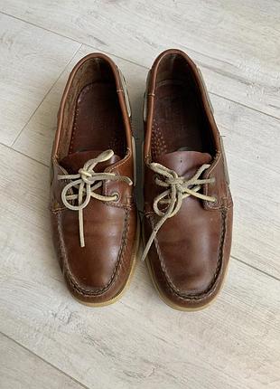Кожаные мокасины лоферы 2